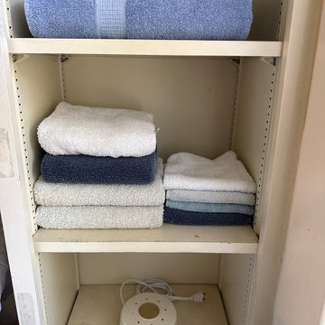 Guest Room Linen Organization