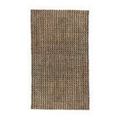 Intoppo Hand Woven Jute Area Rug, Charcoal And Natural, 5'x8' by Kosas Home