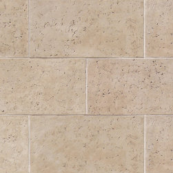 Coronado French Limestone Tile - Color: Country Beige - 12"x24" Stone Veneer Til - Siding And Stone Veneer