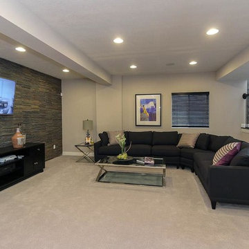 M/I Homes of Indianapolis: Harrison Crossing - Monroe Basement Model