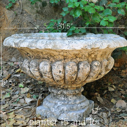 Limestone Planters - Outdoor Pots And Planters