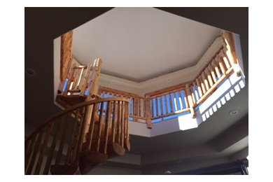Entry spiral with octagon loft