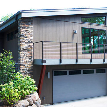 Transformed Homes - 1970's Asymmetrically Balanced Home