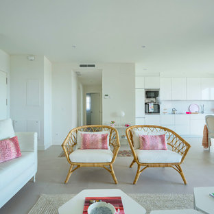Mediterranean living room in Malaga.