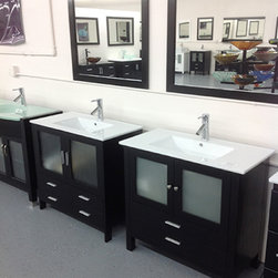 Showroom Photos - Bathroom Vanities And Sink Consoles