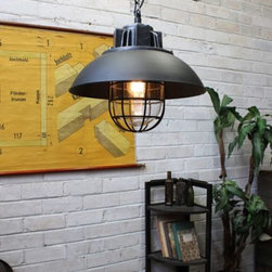 Industrial Cage Pendant Lights - Pendant Lighting