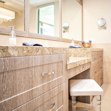 Transitional Master Bath - The Springs CC