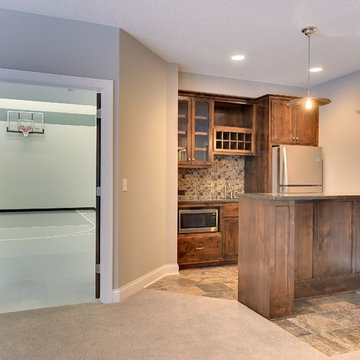 Exclusive #houseplan 73353HS, "Bank Shot", comes to life
