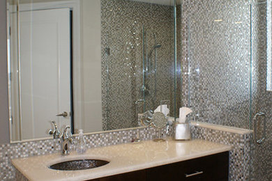 Bathroom - contemporary bathroom idea in Tampa