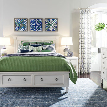 Chesterfield Queen Platform Storage Bed