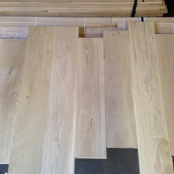 White Oak Engineered- Natural grd. Unfinished sq. edge - Products