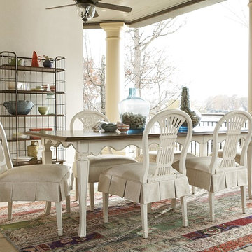 Cordevalle 7 Piece Dining Set With Rectangular Table And Side Chairs With Slip C