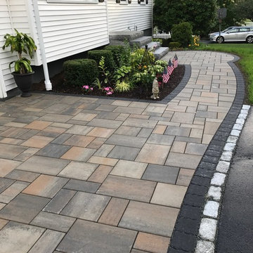 Permeable Courtyard and Front Entrance