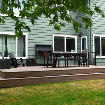 Modern Deck Install in New Castle, Bellevue