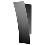 Z-Lite - Landrum LED Outdoor Wall Sconce, Black - This minimalist one-light outdoor wall sconce uses LED-integrated technology to bring energy-efficient light to your patio deck or other outdoor areas around your home. Made from black aluminum in a black sand blasted finish its bold industrial look adds a modern note to your surroundings.