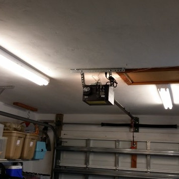 Garage Lighting Upgrade and bringing up to code (Aesthetically)