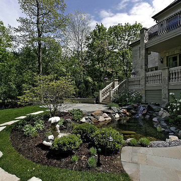 Front Yard Entryway/Waterfeature/Tile Pavers