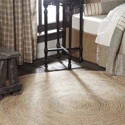 April & Olive - Harlow Jute Rug 6Ft Round - Area Rugs