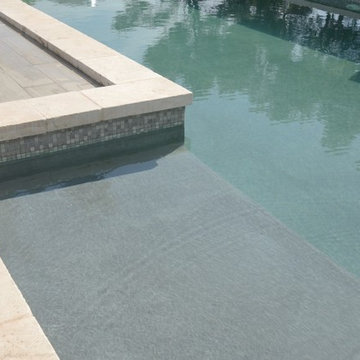 Piscine et jardin Méditerranéen