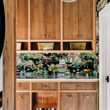 Transitional Elegant Laundry Room