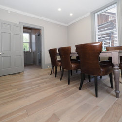 Law Office: Pre-Oiled Engineered Birch in Stone - Engineered Wood Flooring