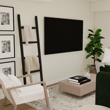 Boho Main Floor Interior Design