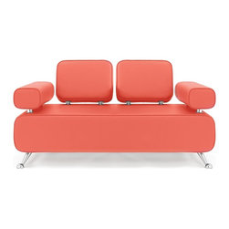 Split Back 2-Seater Sofa by Dauphin - Sofas