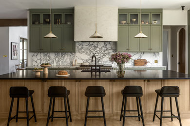 Inspiration for a transitional kitchen remodel in DC Metro