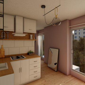 Un studio de 28m² entièrement rénové | 14e