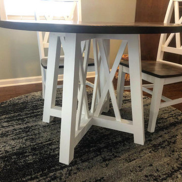 Round Farmhouse Table