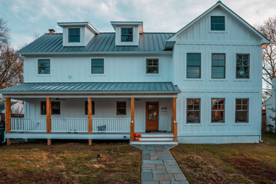 Farmhouse exterior home photo in DC Metro