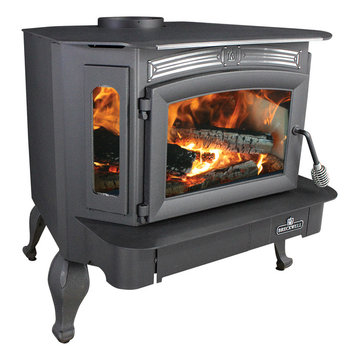 Breckwell Bay Front Wood Stove