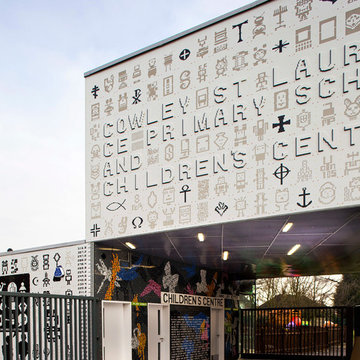 Childrens centre and school administration block