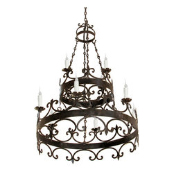 Hand Forged Iron Chandelier Designs - Products