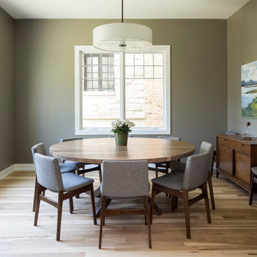 Dining Room in Chicago Custom Home