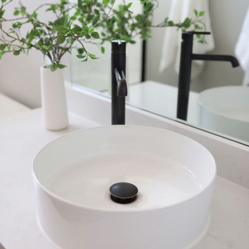 Coastal Style Bathroom Remodel Primary & Guests