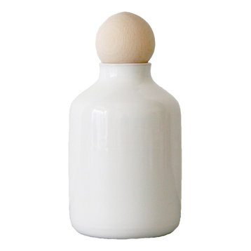 Dolly Bottle, White, Small