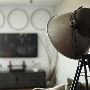 Vintage Nautical Lamp – Modern Marina Del Rey Loft