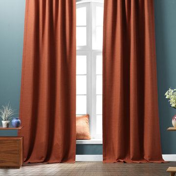 Warm Ember Bellino Blackout Room Darkening Curtain