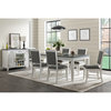 Home Square 3-Piece Set with Del Mar Dining Table & 2 Dining Chairs