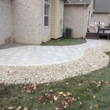 Poor Drainage solutions. Turning poor drainage into patios.