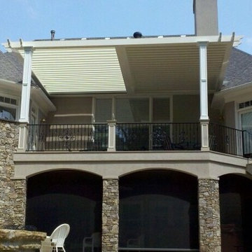 Arcadia Louvered Roof: variety of installation types