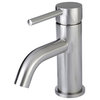 Fauceture LS822XDL-P Concord Single-Handle Bathroom Faucet with Push Pop-Up, Bru