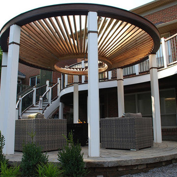 Deck Design Packages - Circular Pergola