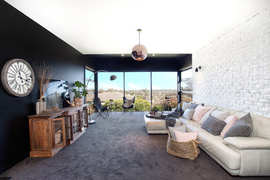 This is an example of a living room in Melbourne.