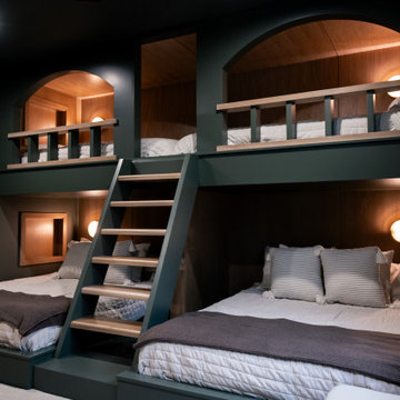 Luxury Basement Remodel with Custom Bar, Wine Display & Wellness Retreat