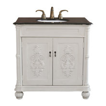 powder room vanity