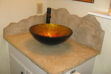 Example of a trendy bathroom design in Sacramento