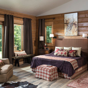 Hybrid Log & Timber Home - Silver Valley Residence