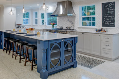 Inspiration for a transitional kitchen remodel in Seattle